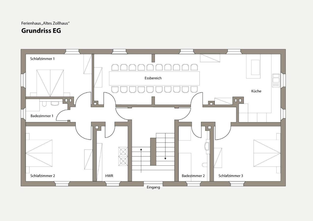 Altes Zollhaus Apartment Hallschlag Luaran gambar